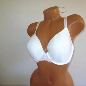 38G VICTORIA SECRET Dream Angels Perfect Coverage Full Bra Smooth White